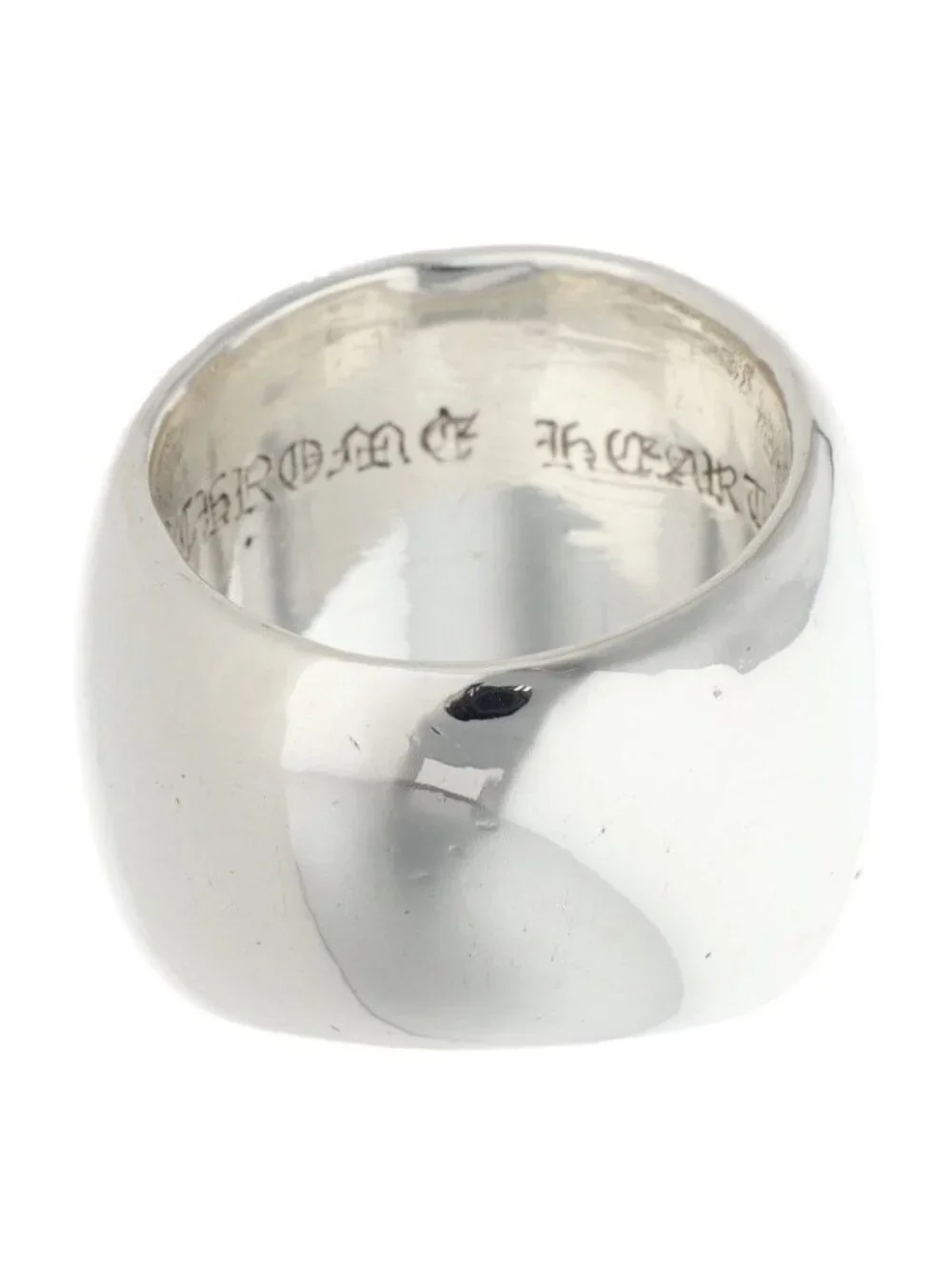 Chrome Hearts Clssc Oval Star Classic Silver Ring